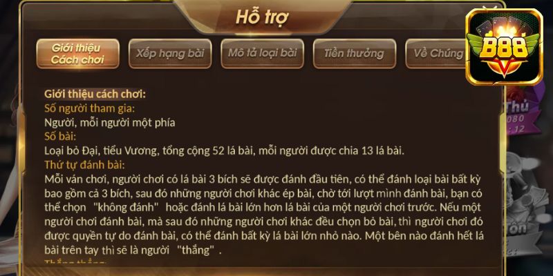 Quy trình cơ bản trong một trận Tiến Lên
