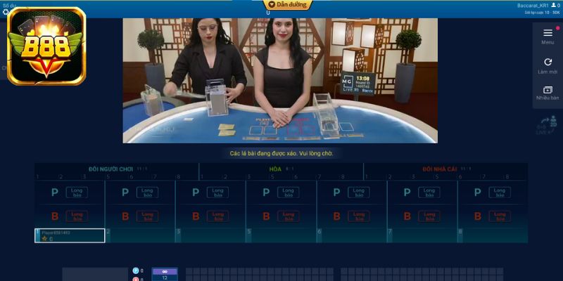 Thế giới chân thực tại game Baccarat